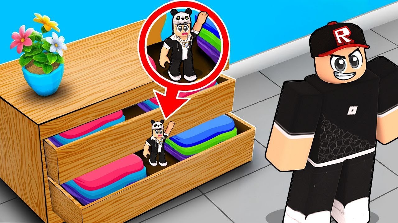KÜÇÜLDÜM VE ÇEKMECEYE SAKLANDIM!! 😱 KİMSE BENİ GÖREMEDİ! - Roblox