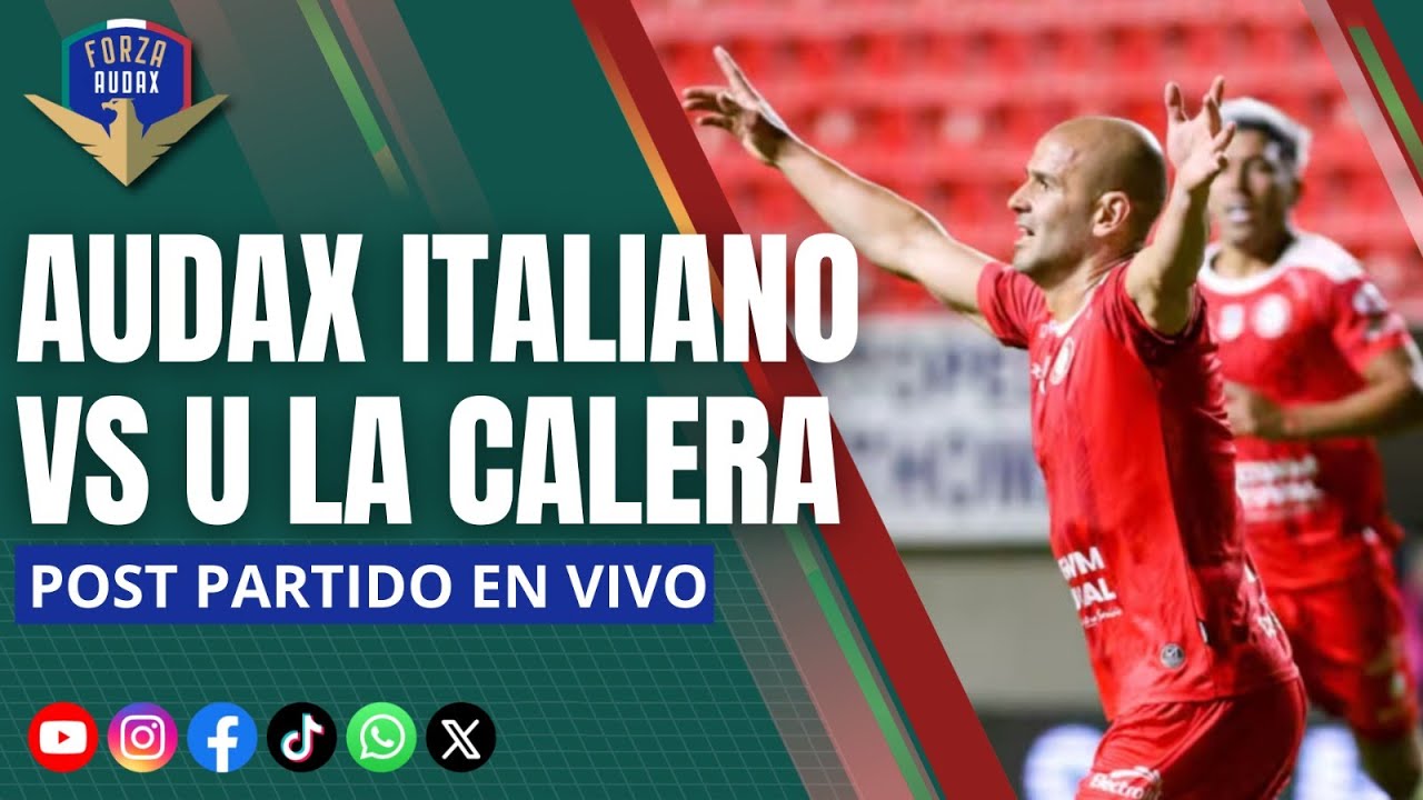 NO EXISTIMOS DE VISITA 😩 | AUDAX ITALIANO 0 UNIÓN LA CALERA 3 / #ForzaAudax 282