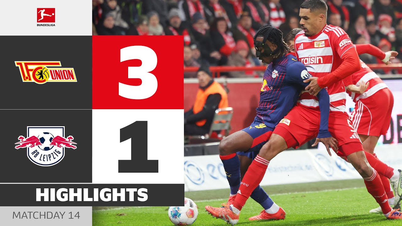 UNION Too Strong! | UNION BERLIN - RB LEIPZIG | Highlights | Matchday 14 &ndash; Bundesliga 2025/26