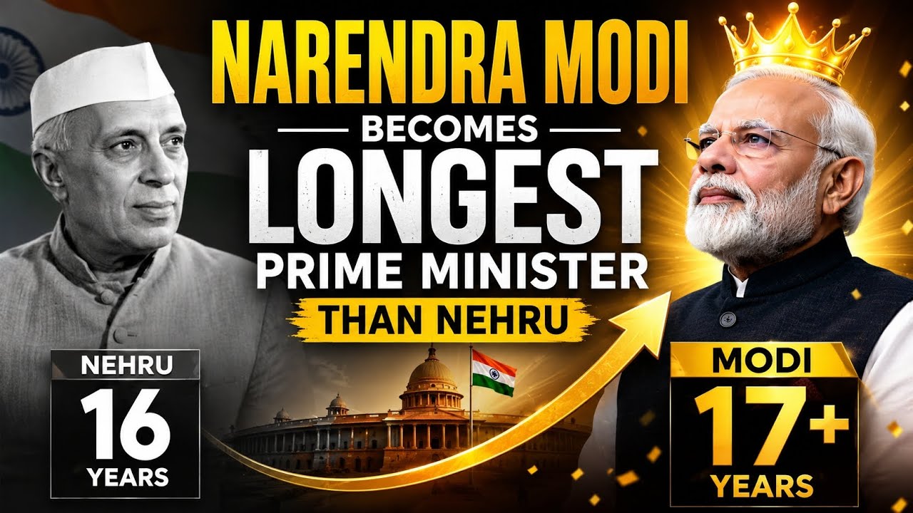 Modi vs Nehru: The Record That Changed Indian Political History
