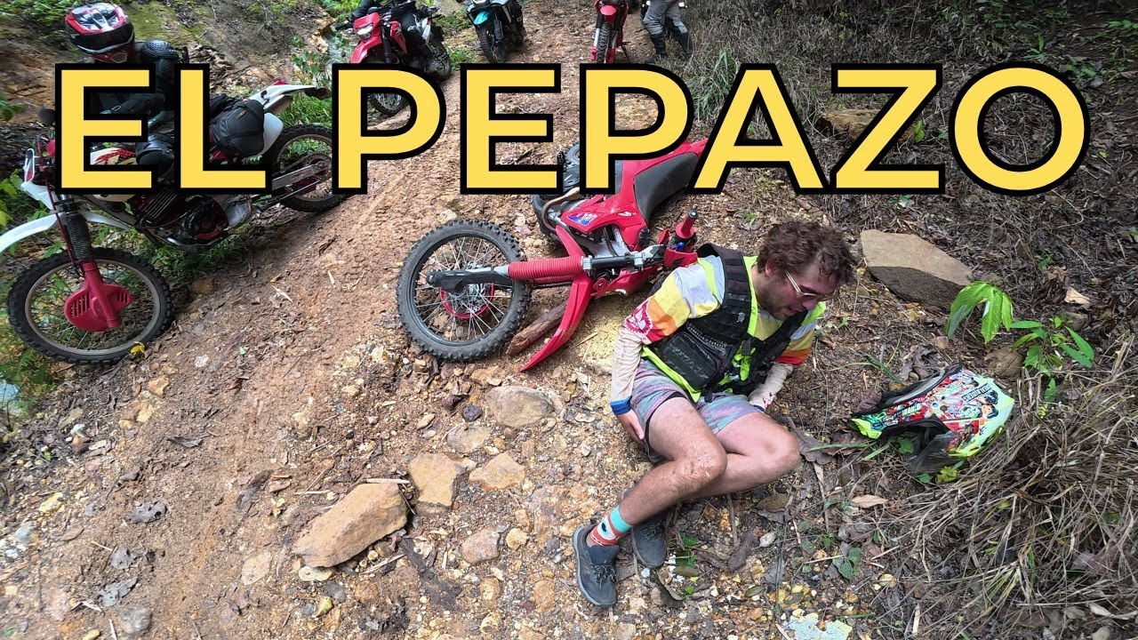 EL PEPAZO 🤟🏻🔥🤕 | CRF250F KTM890 XPULSE200 CFMOTO 450MT TRANSALP750 | AVENTURAS DE UN MOTERO