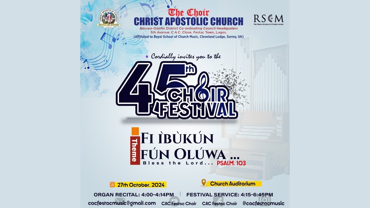 45TH CHOIR FESTIVAL