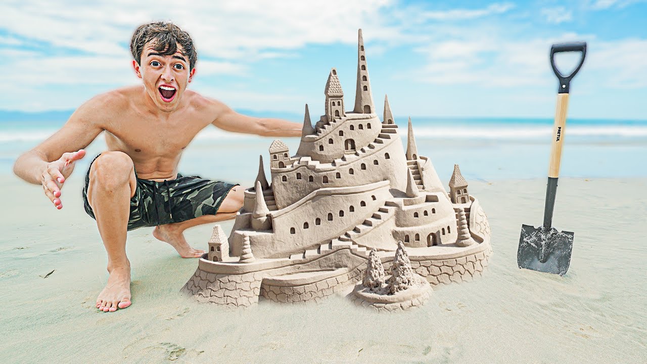 El Que CONSTRUYA el MEJOR CASTILLO de ARENA GANA el PREMIO