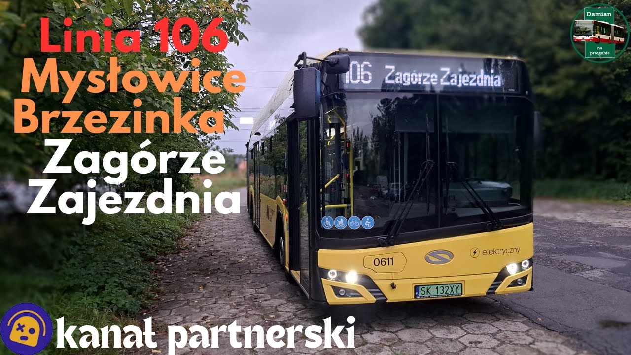 Linia 106 Mysłowice Brzezinka Pętla - Zagórze Zajezdnia