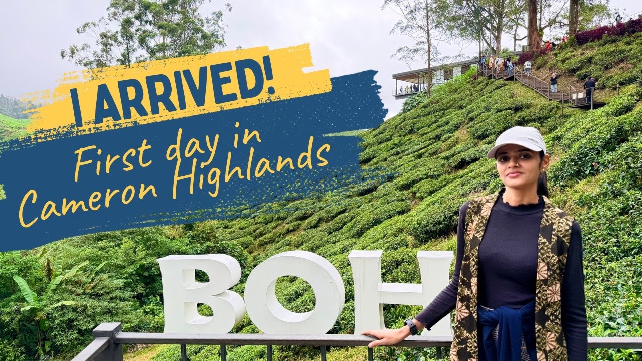Singapore to Malaysia’s Coolest Hill Station 😲 | Cameron Highlands| Day 1| RoamAroundWithAnitha