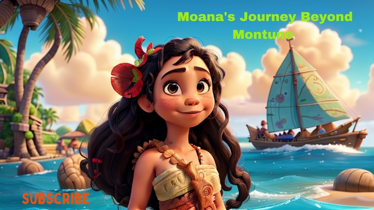 Moana's Journey Beyond Montuno   #bedtime #fairytalestory - How Far I'll Go