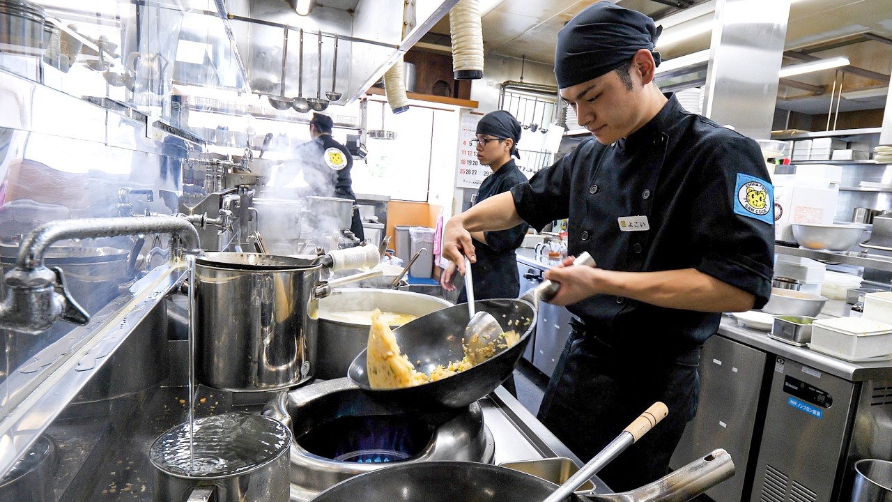 1日700人が殺到する岐阜最強ローカルチェーン町中華がすごい丨Egg Fried Rice-Wok Skills In