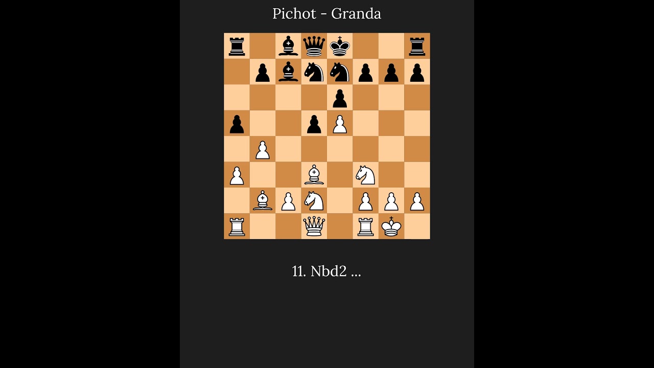 📌 Alan Pichot vs Julio Granda #Pichot #Granda #LeyendasYProdigios2025 #CaroKann #ChessPulse #Chess
