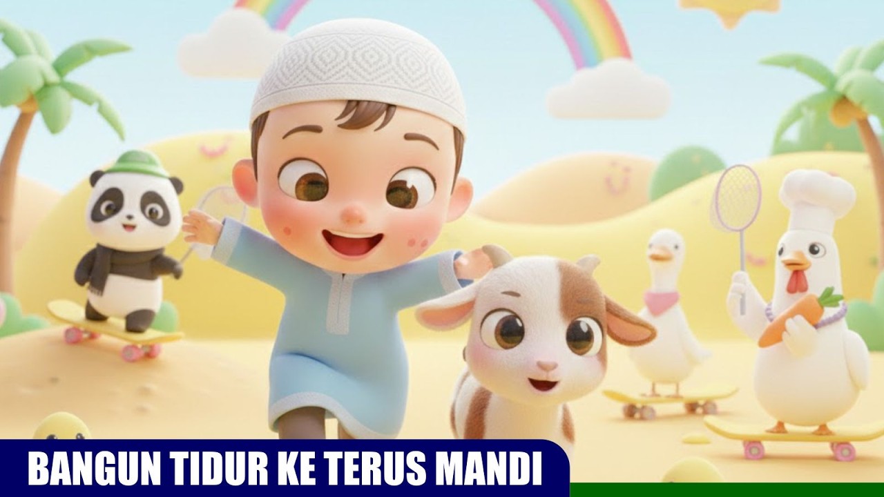 BANGUN TIDUR KU TERUS MANDI (REMIX EDUKASI) : Jago Nabung, Masa Depan Beruntung