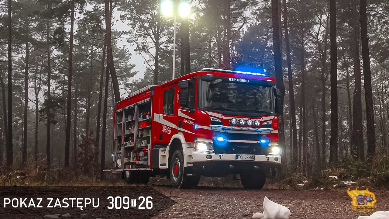 [HIT][POKAZ] Jedyna taka w PL. Scania od firmy Moto Truck należąca do OSP KSRG Górno.