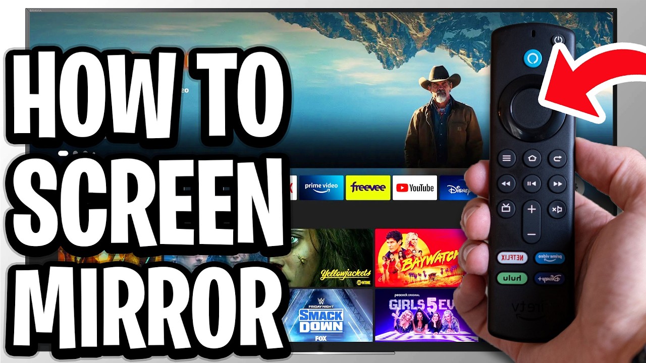 How to Screen Mirror iPhone to Fire TV Stick - Full Guide