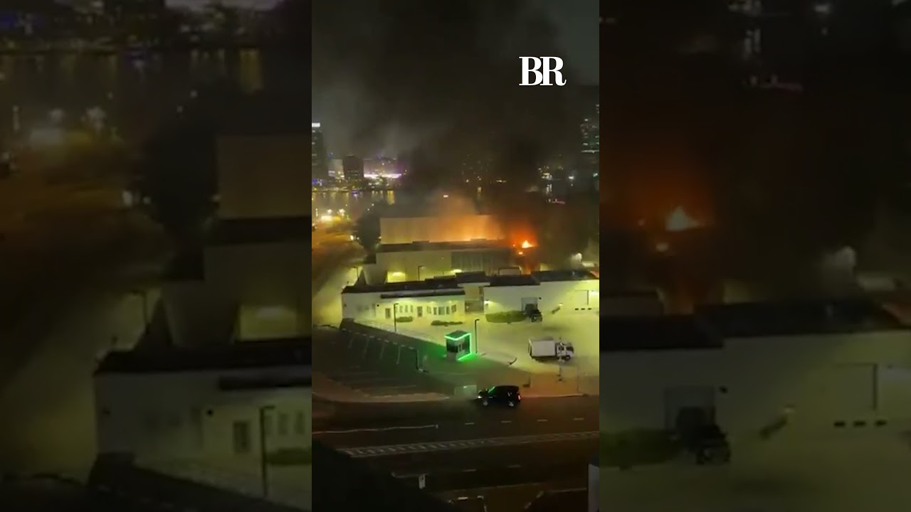 Drone attack sparks fire by Dubai&rsquo;s US consulate