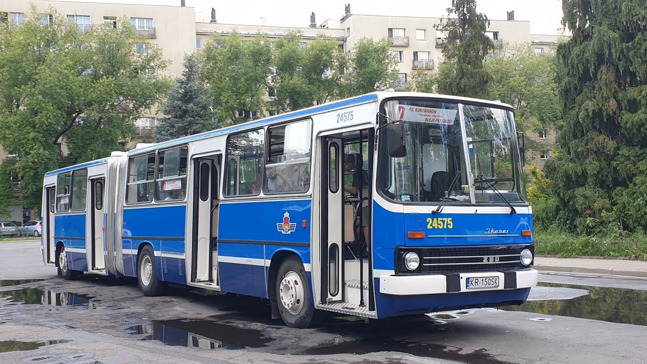 Ikarus 280.26 #24575 (ex. #015 MPK Siedlce). MPK Kraków, linia D