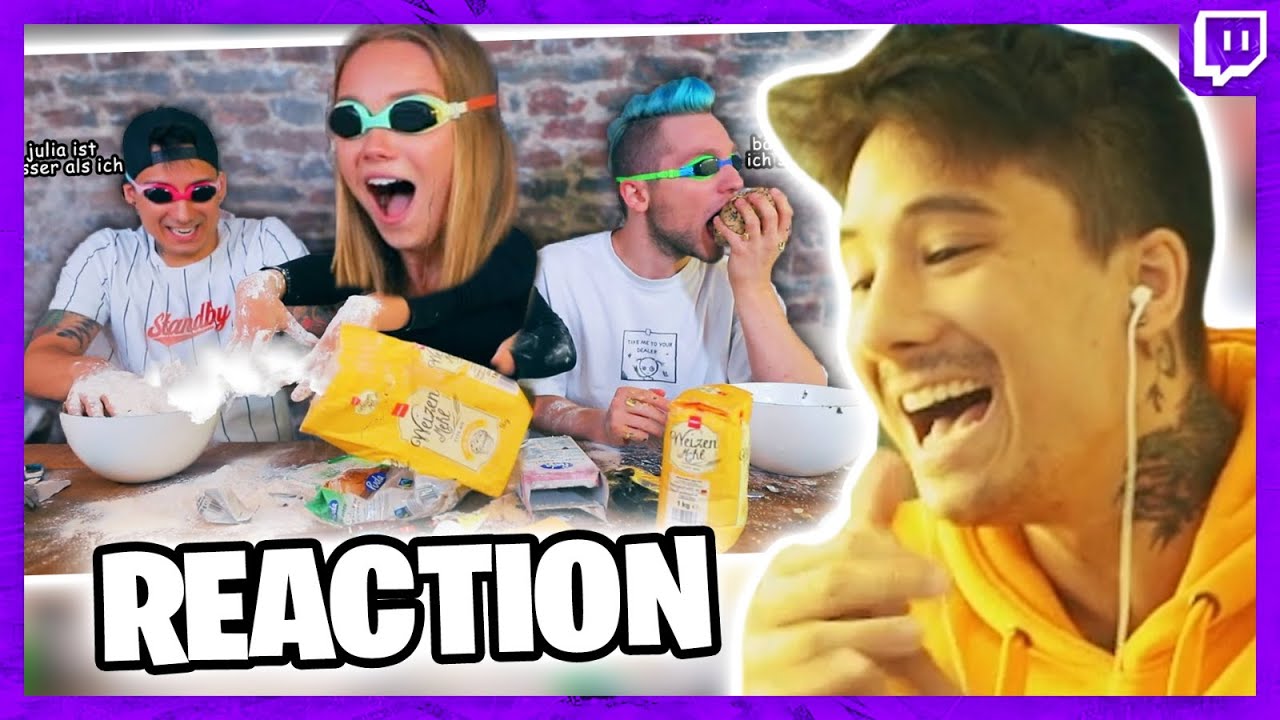 Ju reagiert auf JULIA BEAUTY x REZO x JU machen Sauerei in der Küche | Julien Bam Twitch Highlight