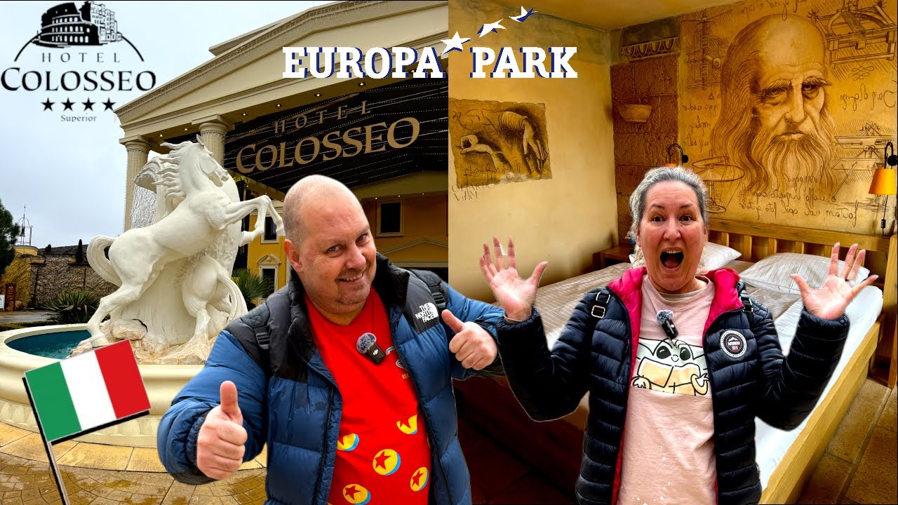 DECOUVERTE DE L'HOTEL COLOSSEO A EUROPA PARK