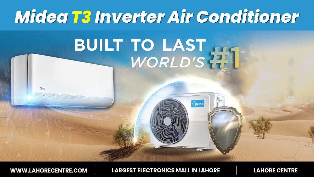 Кондиционер Midea T3 Inverter | Серии Extreme и Breezeless | Официальный обзор от Lahore Centre