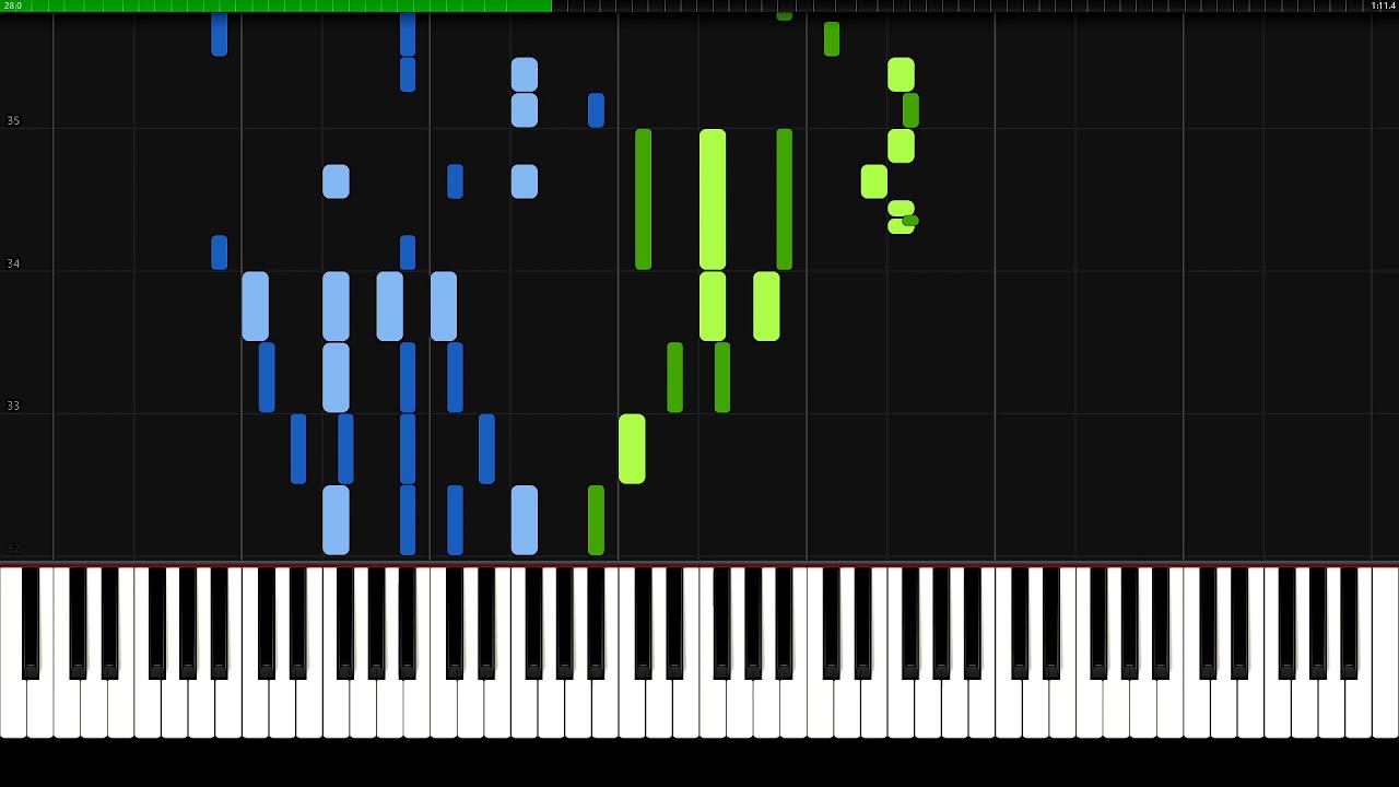 Tango of the Troupple King - Shovel Knight: Plague Of Shadows | Piano Tutorial | Synthesia