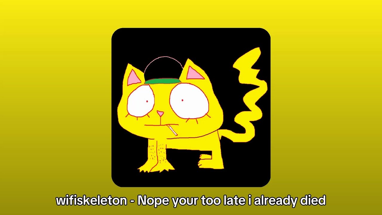 Nope Your Too Late I Already Died - Wifiskeleton (But Make It A Playlist)
