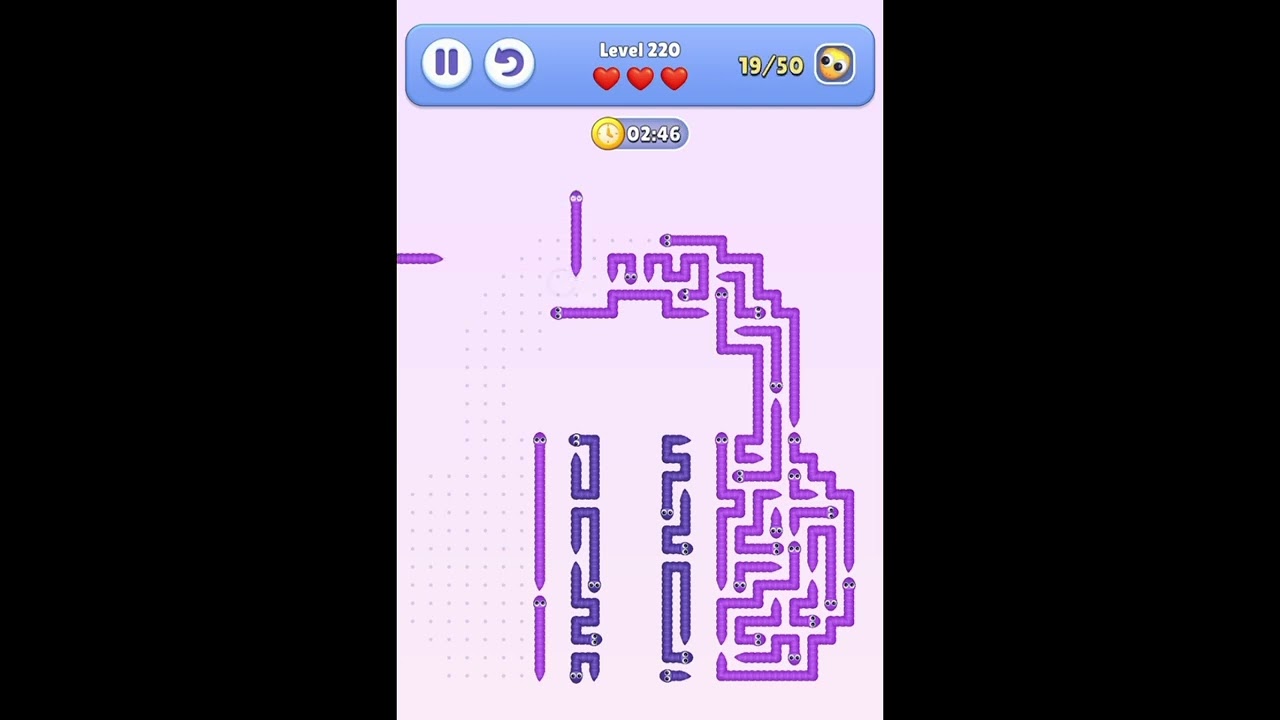 Snake Escape &ndash; Level 220 Walkthrough 🐍🧩✨