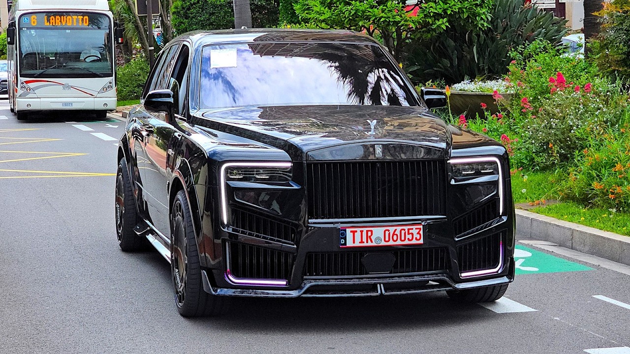 LUXURY CARS IN MONACO 2025