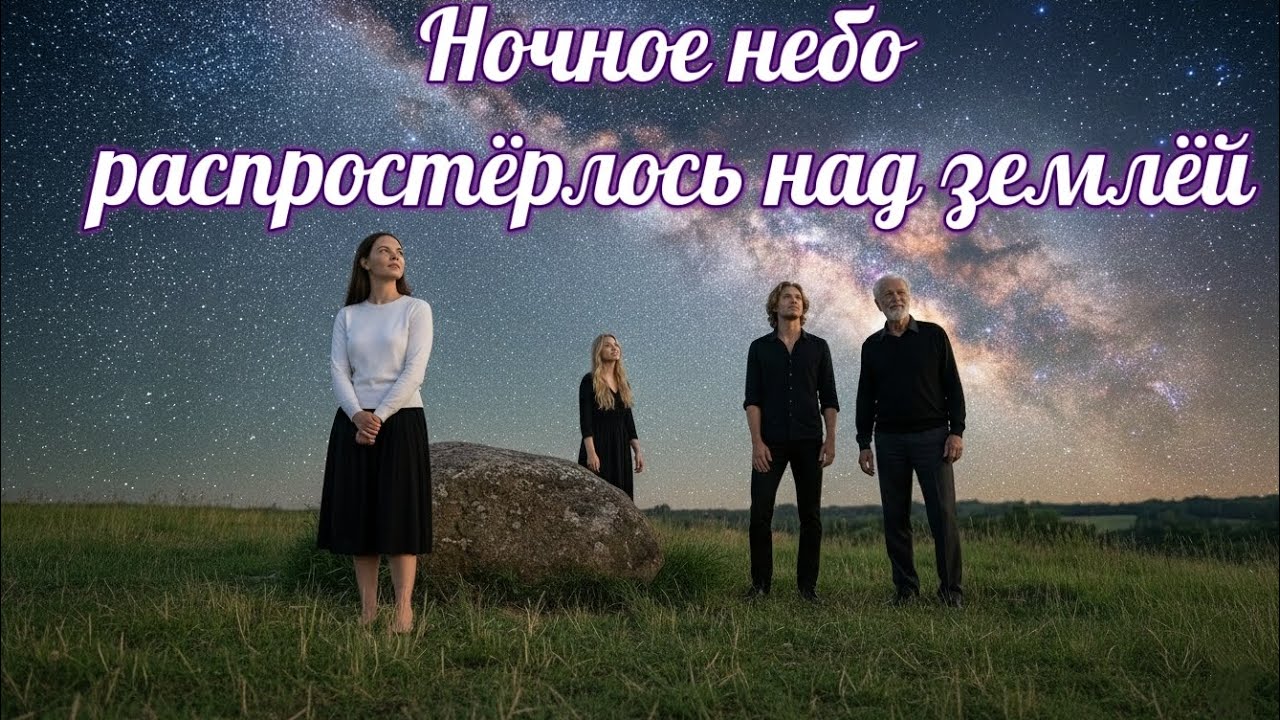 Ночное небо распростёрлось над землей - Голос веры | Красивая христианская песня 