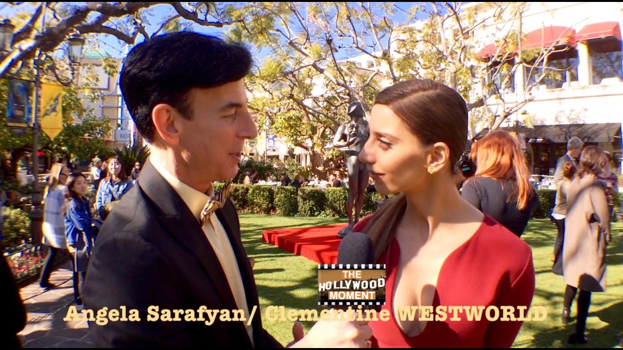 SAG AWARDS 2017 with WESTWORLD'S Angela Sarafyan The Hollywood Moment