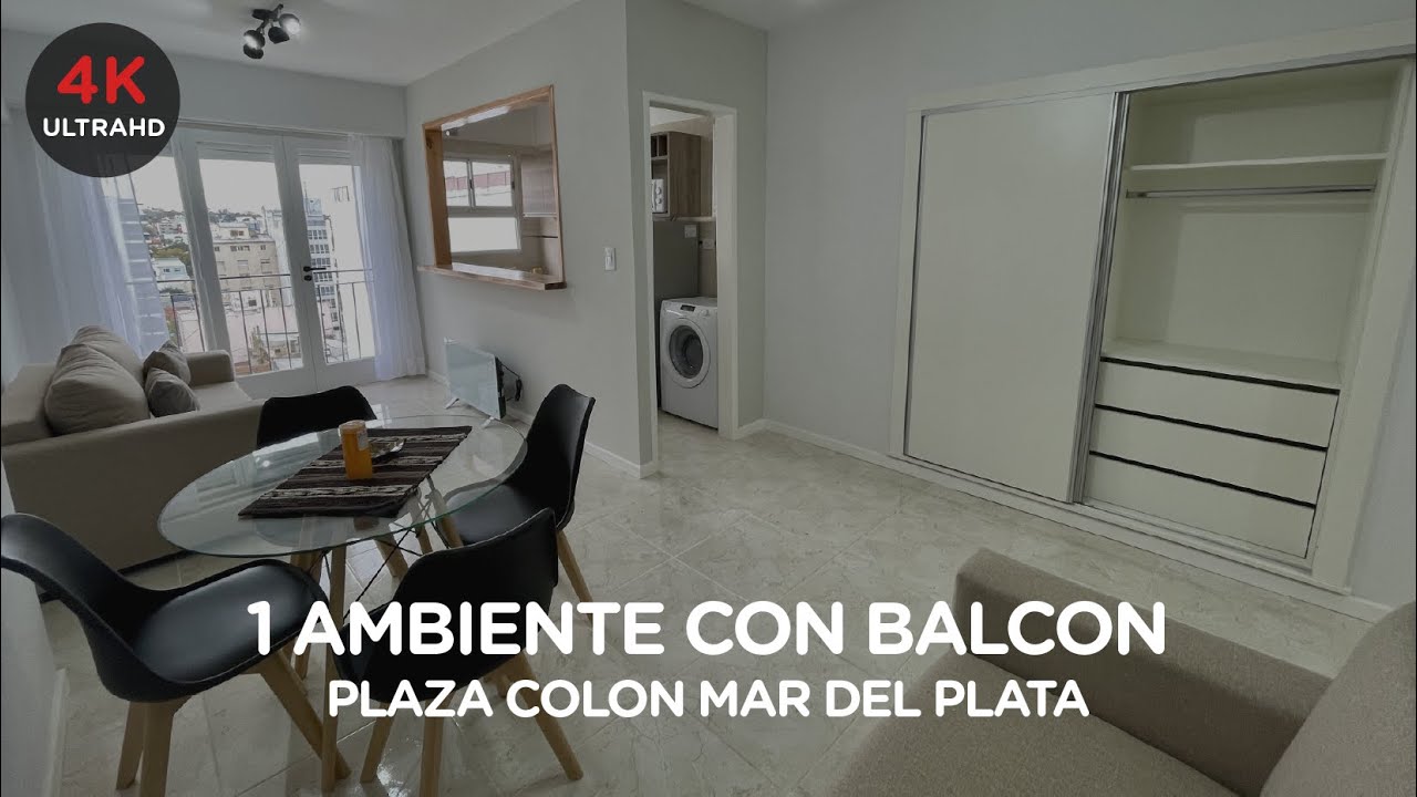 RESERVADO Departamento 1 ambiente con balcón – Plaza Colón Mar Del Plata #5062859