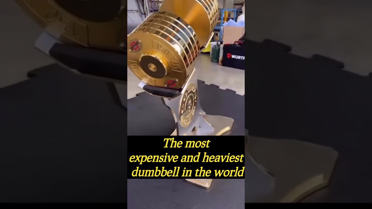 #short 🏋️&zwj;♂️ 🤑Gold Gym Dumbell