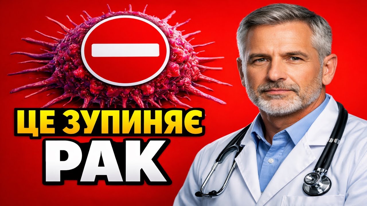 ЦЕ ЗУПИНЯЄ РАК ПІСЛЯ 60 ⚠️ ЛІКАР ПОЯСНЮЄ ПРАВДУ, ПРО ЯКУ МОВЧАТЬ