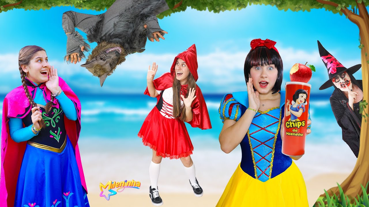 38 MINUTOS de Histórias ENGRAÇADAS de PRINCESAS com a MILENINHA 😂 Melhor Coleção Compilado de Vídeos