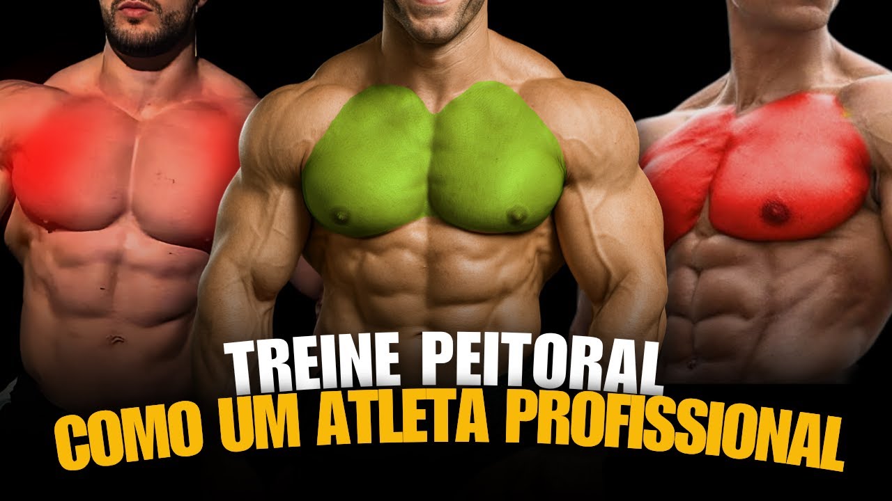 TREINE PEITORAL COMO UM ATLETA PROFISSIONAL! TREINO COMPLETO