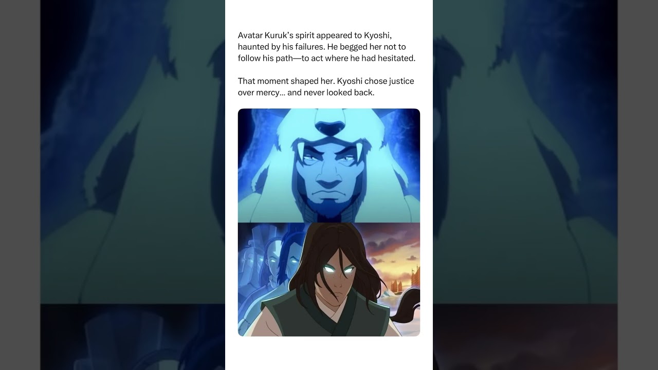 Avatar Kuruk Begged Kyoshi To Not Follow His Path
