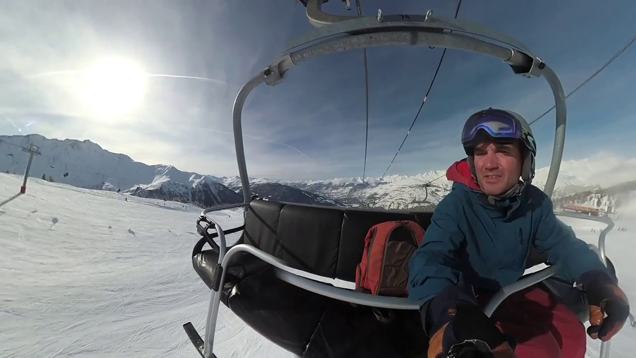How to get from La Plagne to Les Arcs (Paradiski)