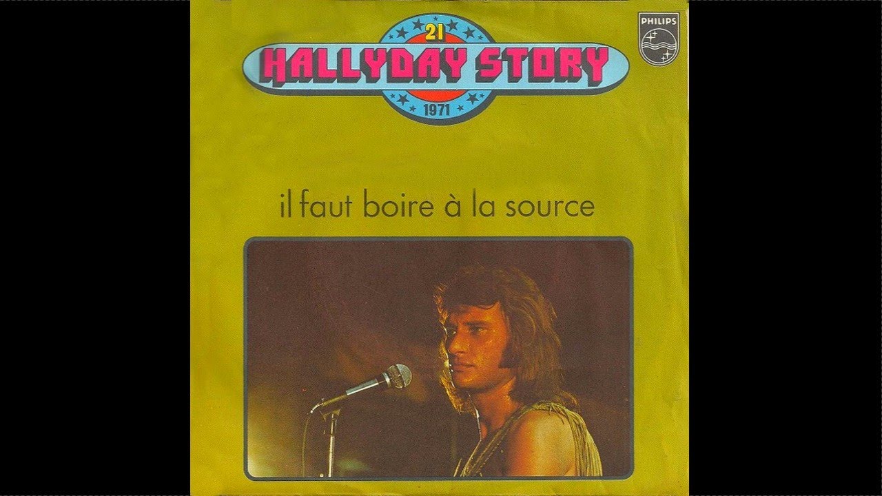 Johnny Hallyday - Il faut boire à la source #conceptkaraoke