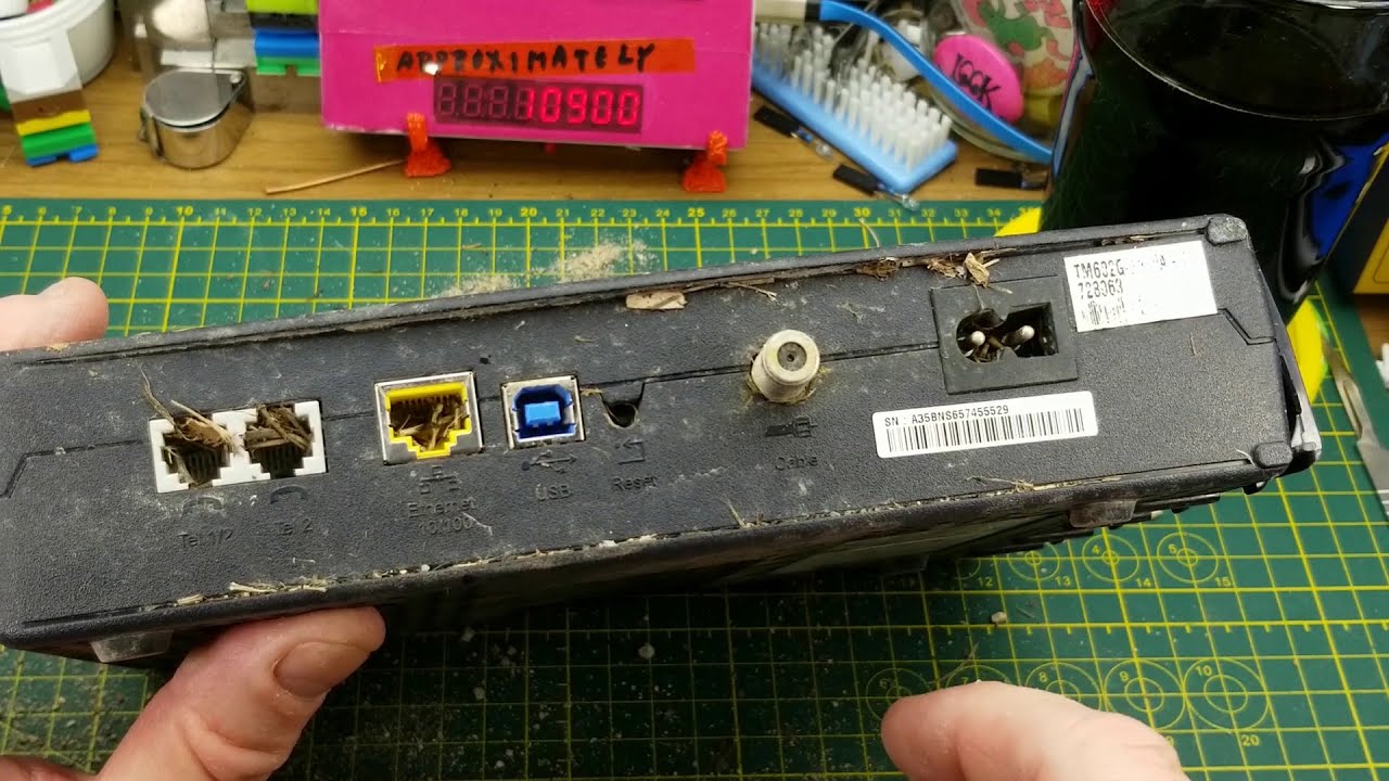 curiosity teardown: cable modem (with VoIP)