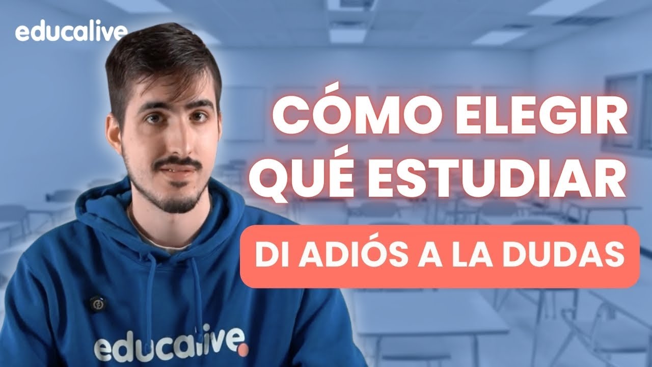 Cómo ELEGIR QUÉ ESTUDIAR: Consejos + TEST VOCACIONAL ✅