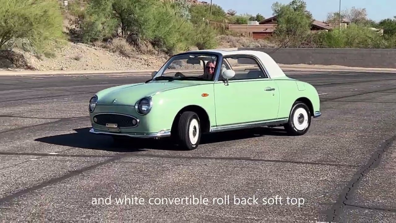 1991 Nissan Figaro, 41k Miles, Excellent Condition, Cute and Fun!