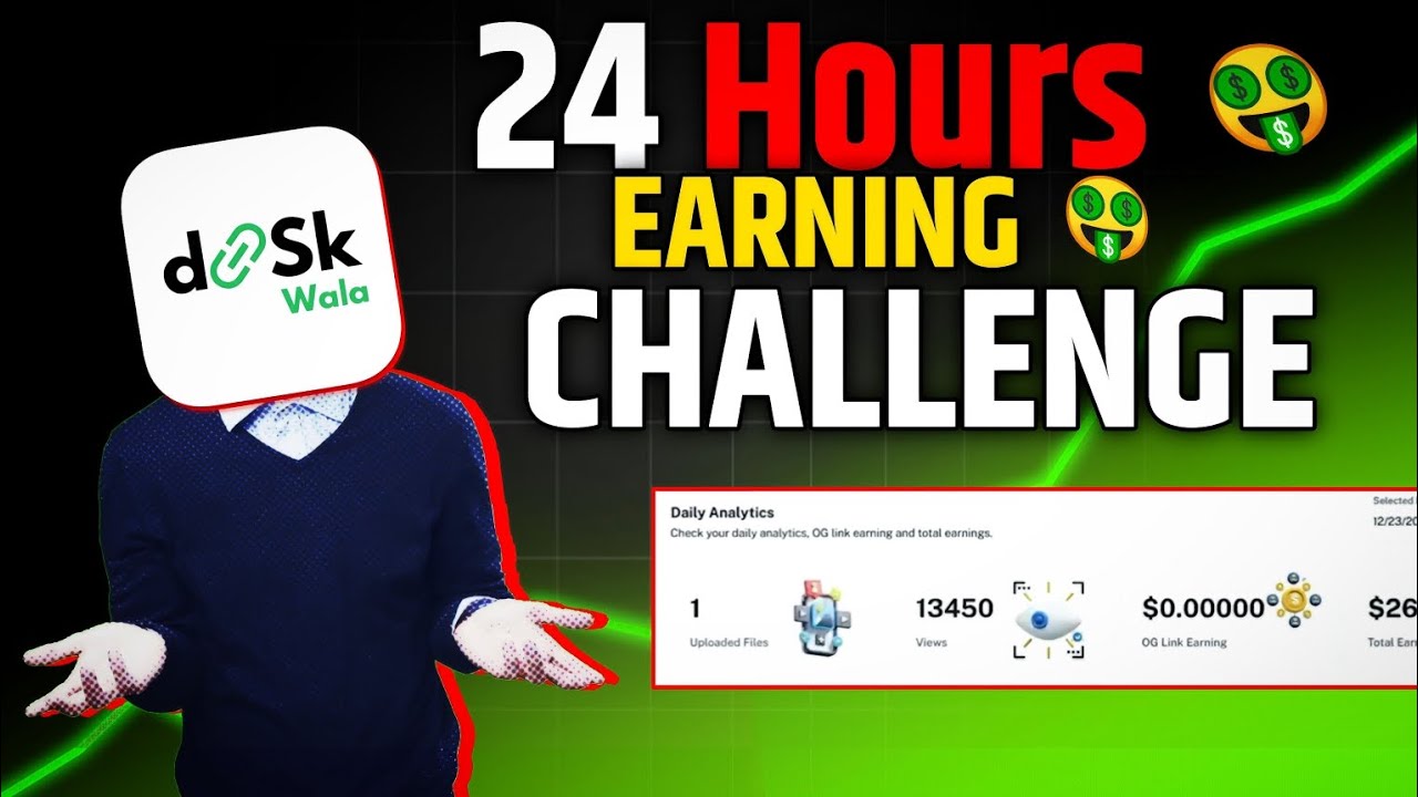 24 Hours upto ₹1000 Challenge With Diskwala 🔥🤑| Earning Challenge | 24 hours Earning challenge 🔥🤑