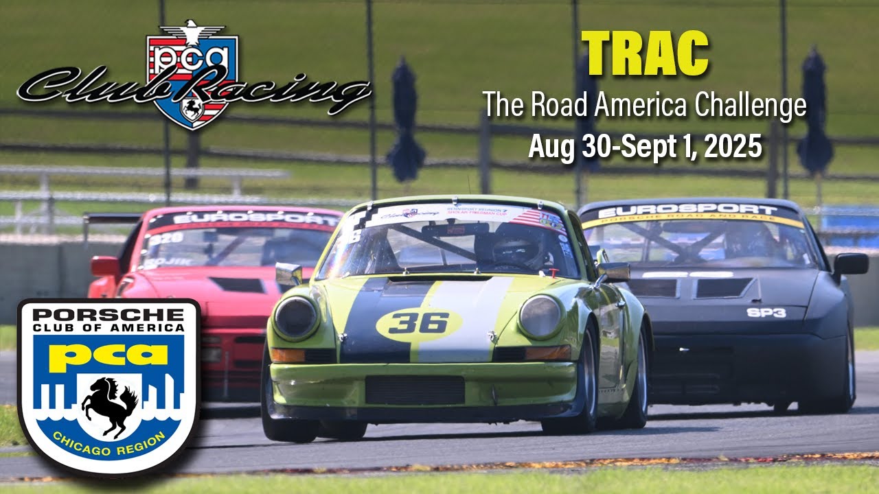 PCA Club Racing @ Road America - Sunday Coverage LIVE