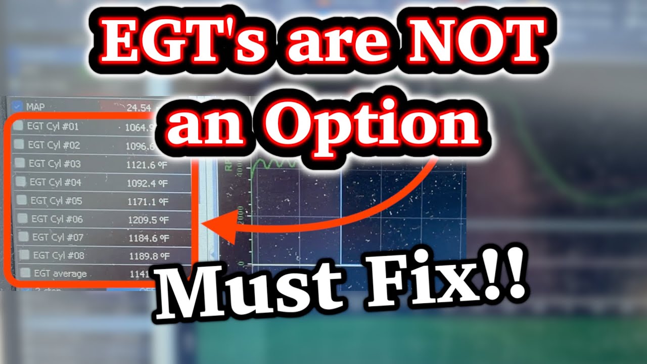 EGTs are MORE CRITICAL than O2 Sensors!