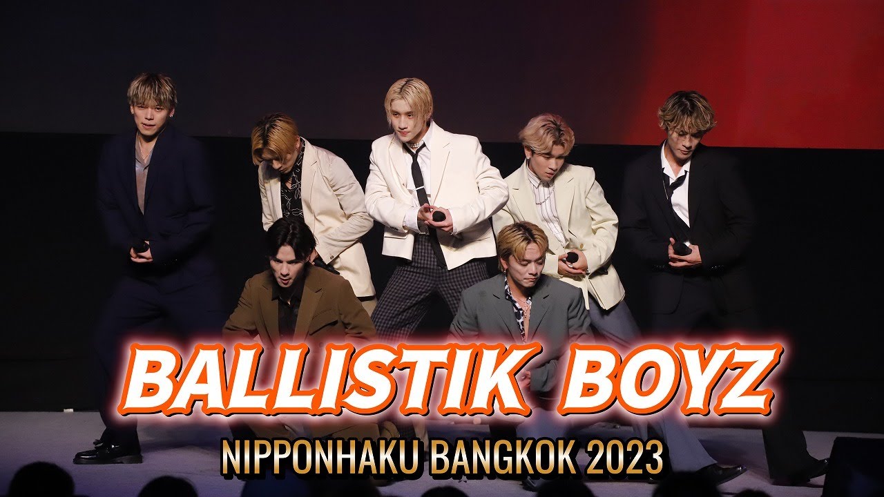 『BALLISTIK BOYZ』パフォーマンス＠バンコク日本博2023（２日目）