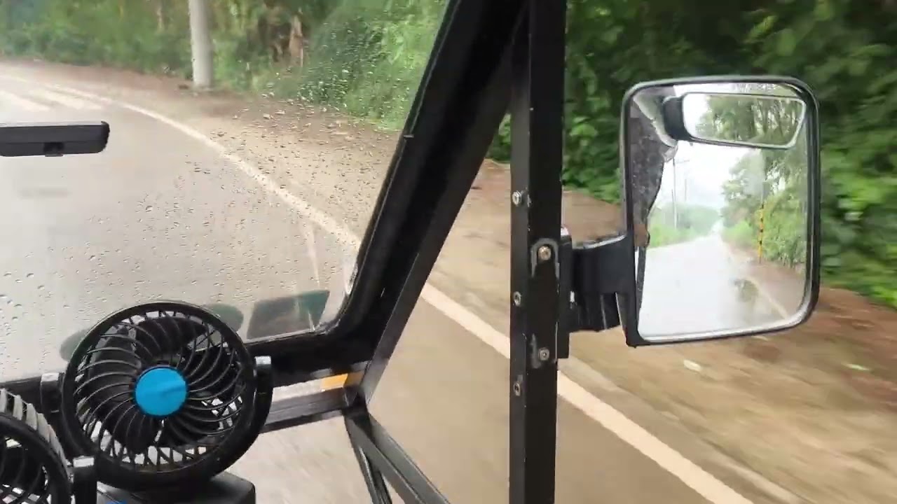 Reverse Trike uphill ride