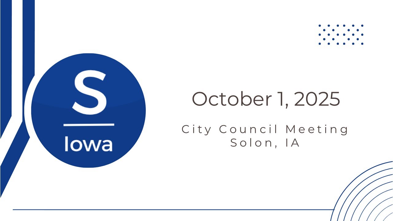 City Council Meeting - October 1, 2025