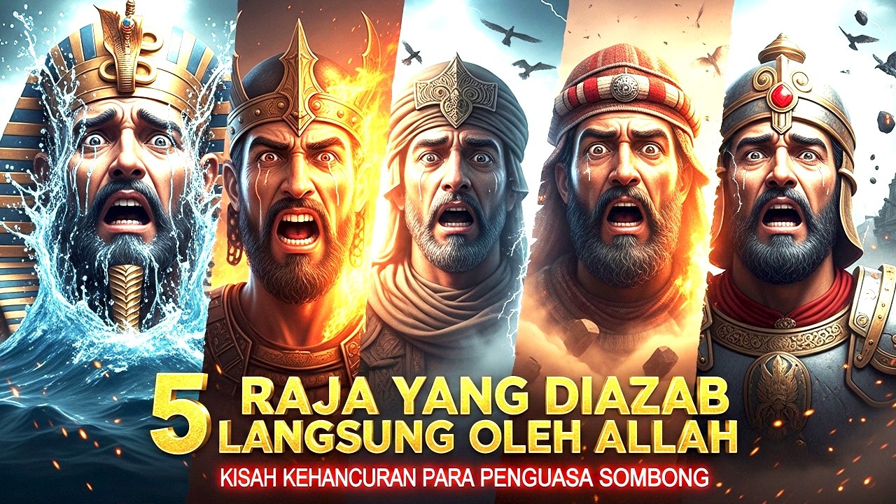 Kisah 5 Raja Yang Sombong Dan Paling Zolim Hingga Di Binasakan Langsung Oleh Allah
