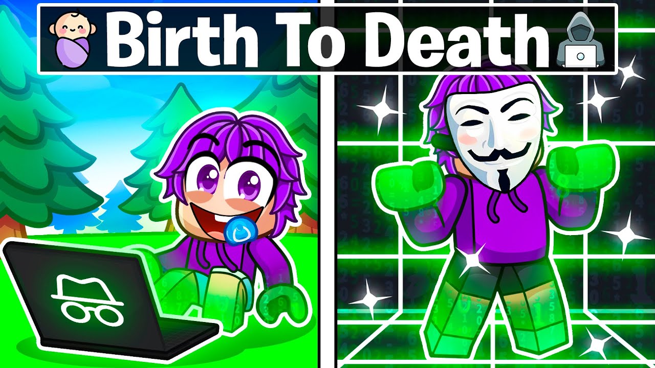 Birth To Death Of A HACKER In Roblox Snapchat!