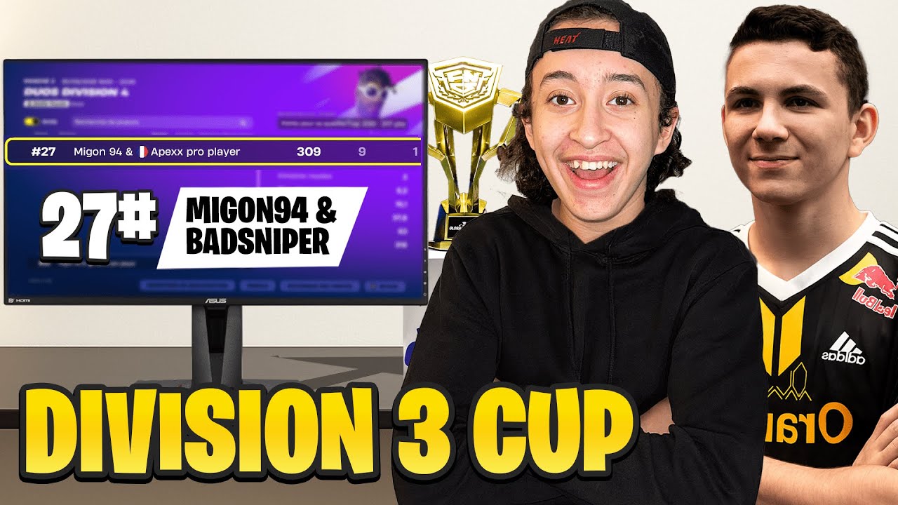 On s'est Qualifié pour la DIVISION 2 dans la Division Cup ! (avec BADSNIPER)