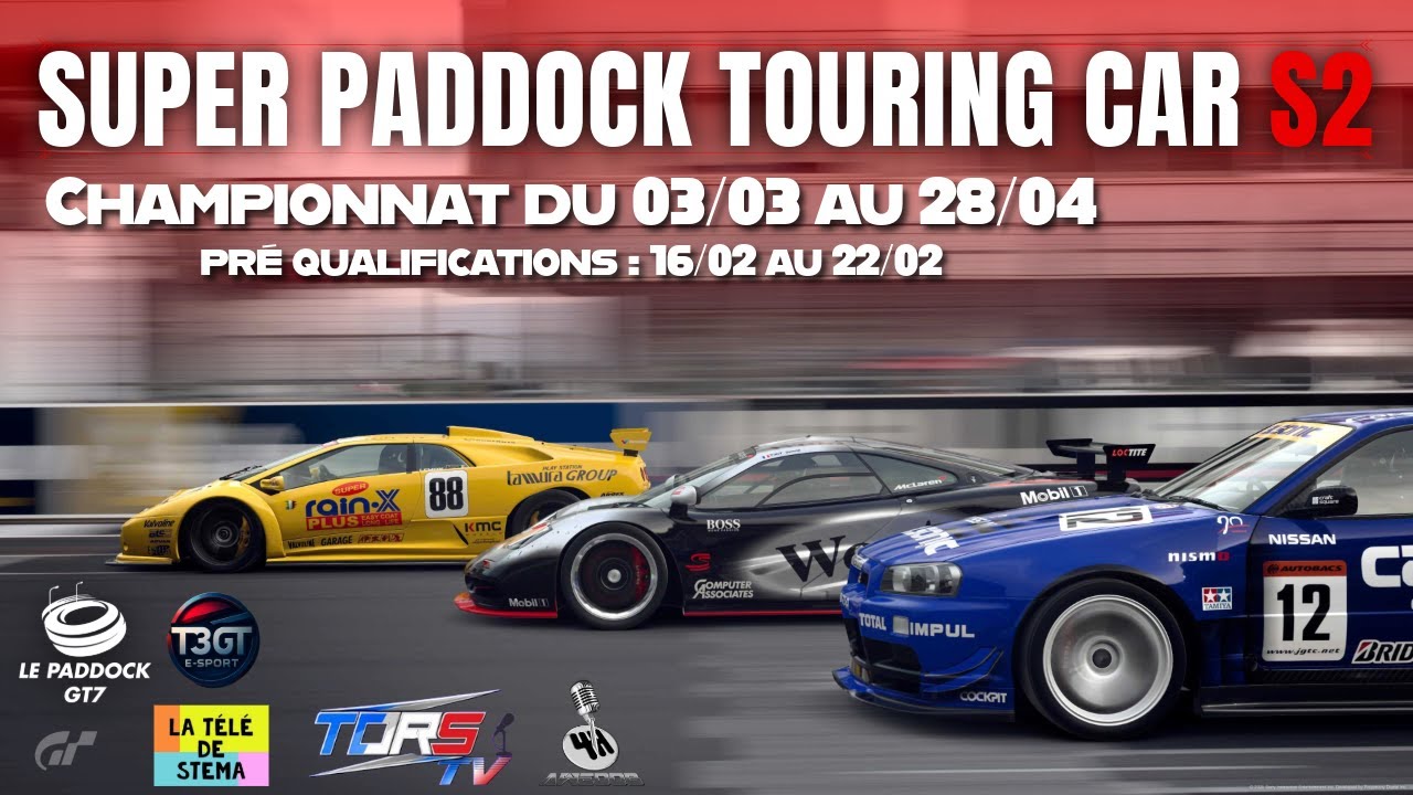 SUPER PADDOCK TOURING CAR SAISON 2