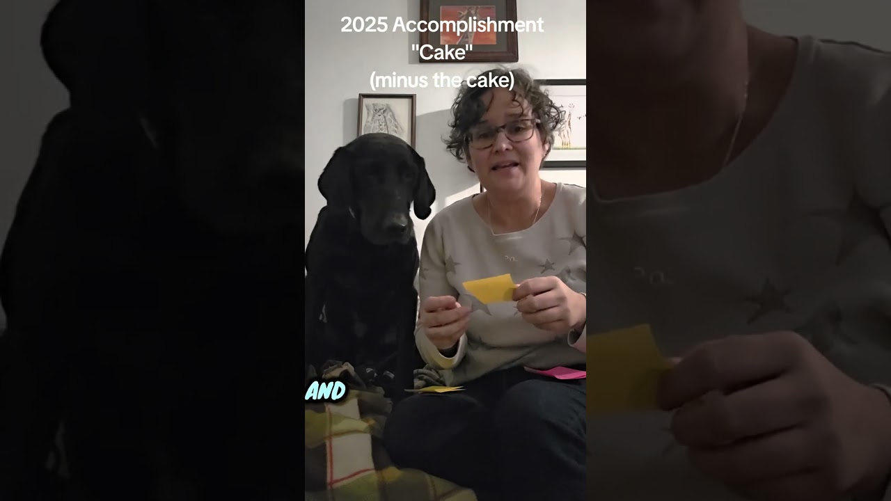 2025 Accomplishment Cake