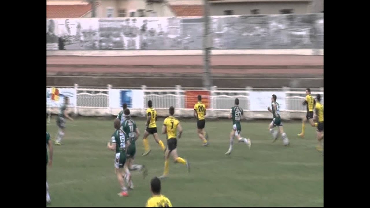Rugby A XIII Lezignan / Carcassonne Championnat de France Elite1 FCL 35 - ASC 10
