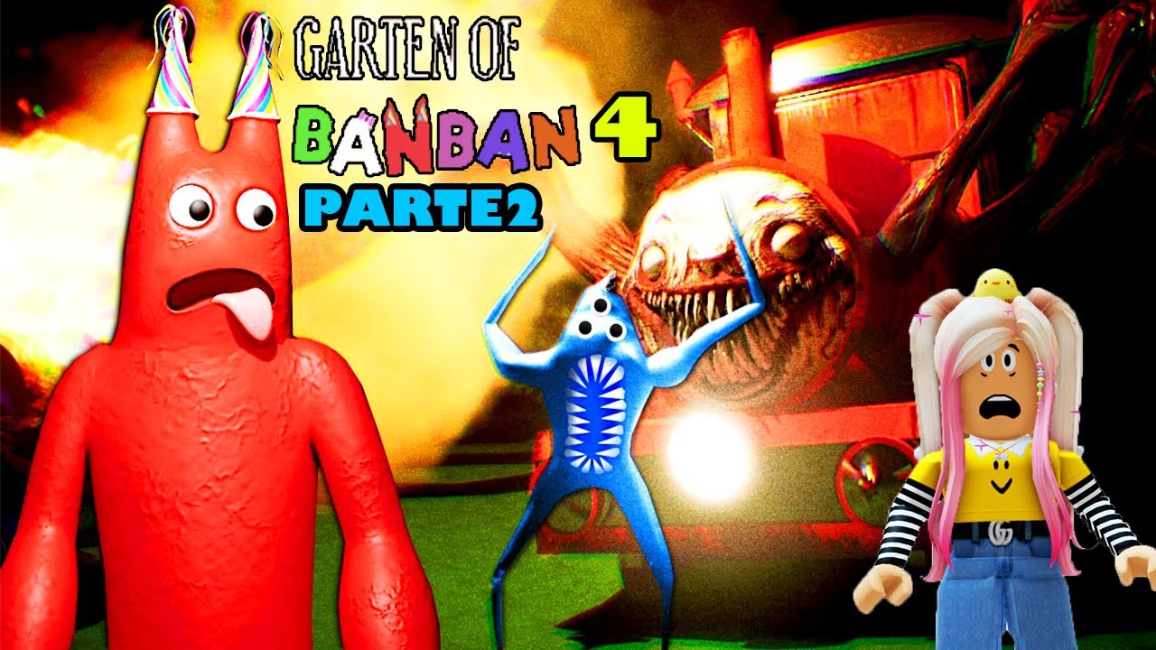 Seguimos Con Garten Of Banban Cap.4 Parte 2!  Pelea Épica Entre Banban, Nabnab Y Chocho Charles! 😵😲
